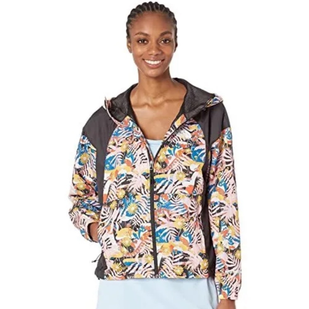The North Face Printed Hydrenaline Jacket Botanical Print - Picture 1 of 15